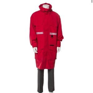Canada Goose Red Hooded Jacket